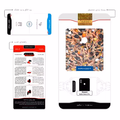 برچسب پوششی ماهوت مدل Indian Celebration مناسب برای گوشی موبایل شیائومی Redmi Note 6 Pro