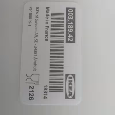 بشقاب خورش خوری ایکیا مدل 18314 مجموعه شش عددی