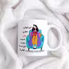 ماگ حس آمیزی طرح لیوان دهنی مدل نیکی
