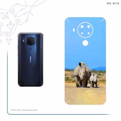 برچسب پوششی ماهوت مدل Rhino مناسب برای گوشی موبایل نوکیا 5.4