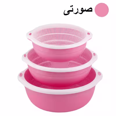 آبکش و آبگیر زیبا مدل ziba-850 مجموعه 6 عددی