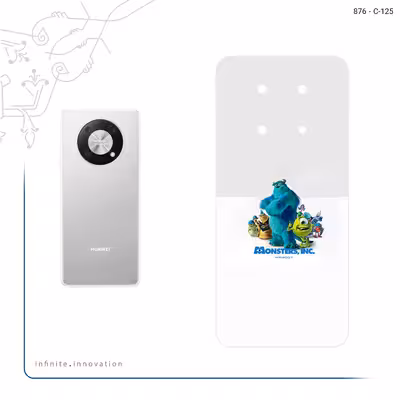 برچسب پوششی ماهوت مدل Monsters Inc مناسب برای گوشی موبایل هوآوی Nova Y90