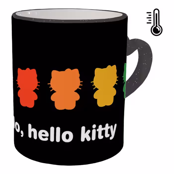 ماگ حرارتی مدل دسته قلبی اکلیلی طرح کیتی کد 27