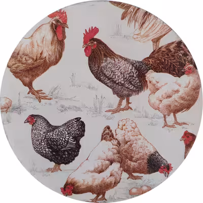 بشقاب دیوارکوب سفالی مدل مرغابی کد 2 مجموعه 2 عددی