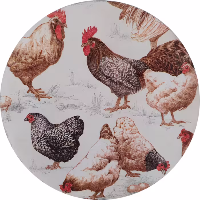 بشقاب دیوارکوب سفالی مدل مرغابی کد 2 مجموعه 2 عددی