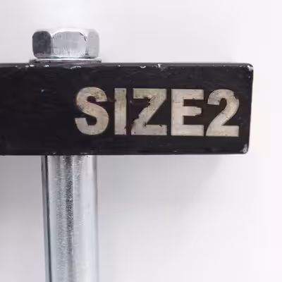 پولی کش دو شاخ مدل الفنت کد YP-NAKHONI-02 سایز 2 اینچ