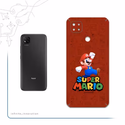برچسب پوششی ماهوت مدل Super-Mario-Game مناسب برای گوشی موبایل شیائومی Redmi 9 Activ