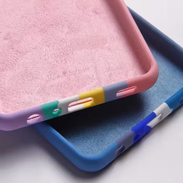 کاور مدل سیلیکونی طرح آبرنگی مناسب برای گوشی موبایل اپل Iphone 13