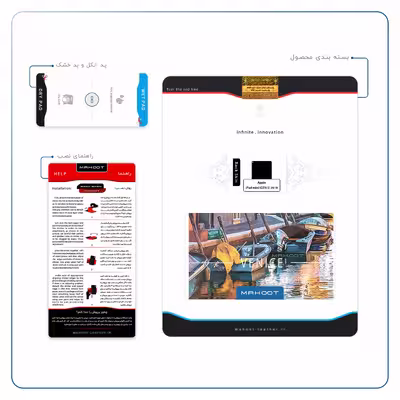 برچسب پوششی ماهوت مدل Venice City مناسب برای تبلت اپل iPad mini (GEN 5) 2019 A2133