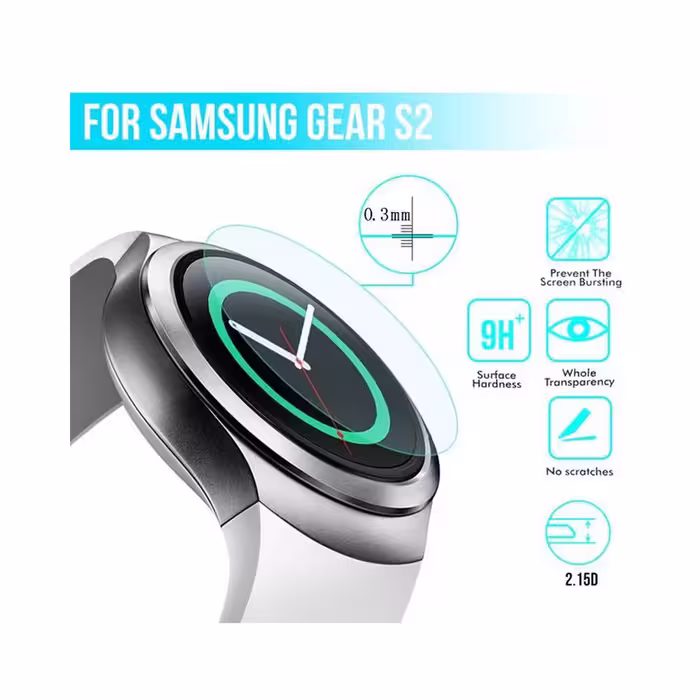 محافظ صفحه نمایش لاین مدل RB007 مناسب برای ساعت هوشمند سامسونگ Galaxy Watch Gear S2 بسته سه عددی
