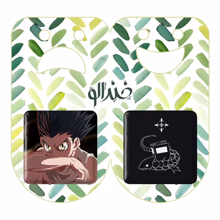 پیکسل خندالو مدل نماد کرولو و گون فریکس انیمه هانتر ایکس هانتر کد 1192911928 مجموعه 2 عددی