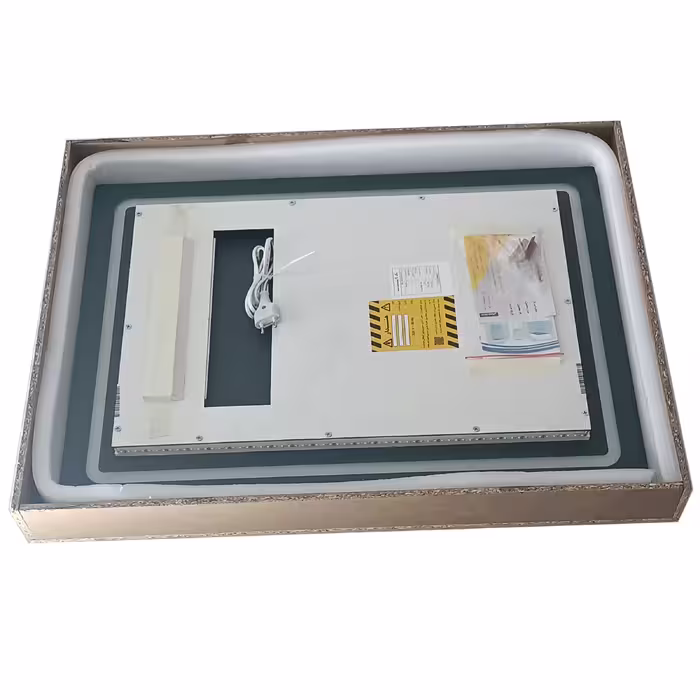 آینه بک لایت آسان نصب فارابی مدل تک تاچ کد CR14T131/1
