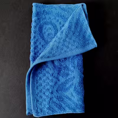 حوله دستی مدل گل سایز 60x30 سانتی متر