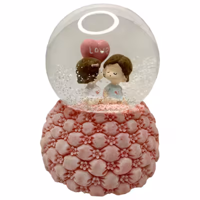 گوی موزیکال مدل پمپی Love طرح عشق کودکی کد PA4088