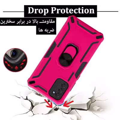 کاور کیوسک مدل KBTMNRNG-1 مناسب برای گوشی موبایل سامسونگ Galaxy A02S