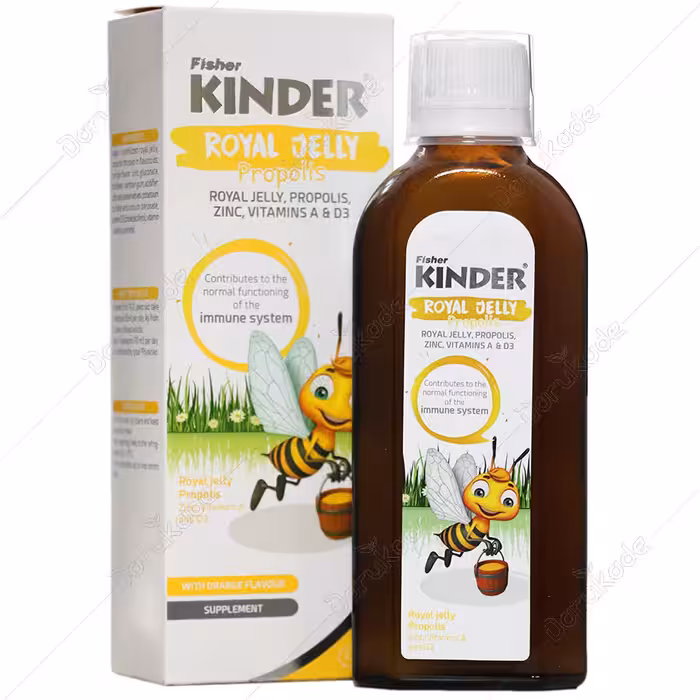 شربت رویال ژلی فیشر کیندر 150 میلی لیتر