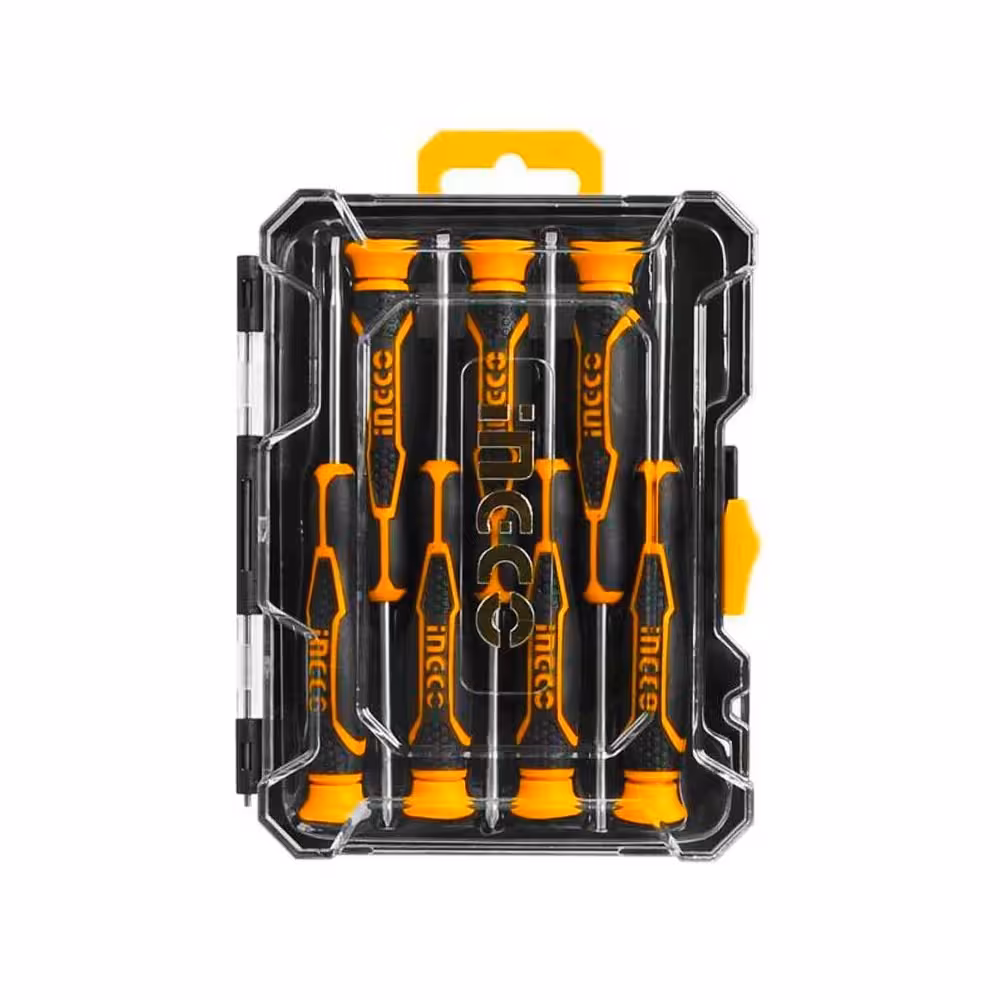 پیچ گوشتی ساعتی اینکو مدل HKSD-0718 بسته 7 عددی