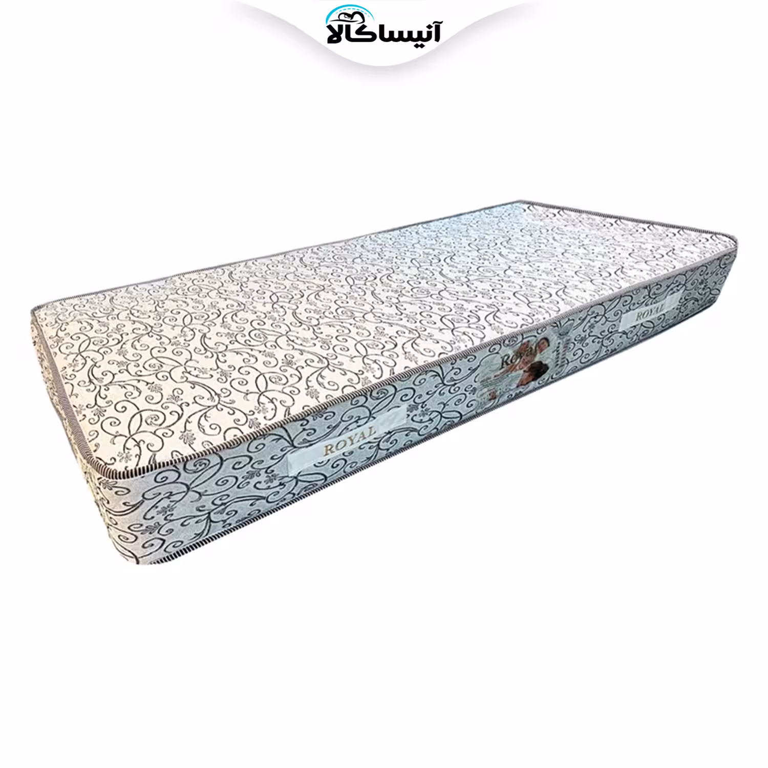 تشک رویال مدل پریا یک نفره سایز 200 × 90 سانتی متر