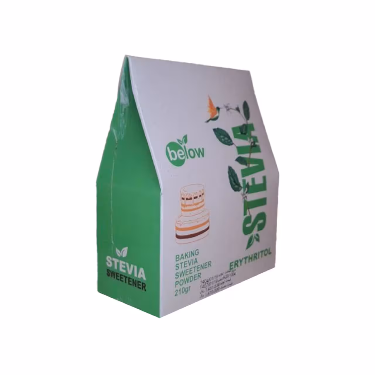 شیرین کننده کتو اریتریتول مخصوص آشپزی بیلو 210 گرمی