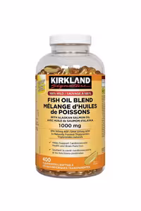 کپسول روغن ماهی ترکیبی Kirkland - بسته 400 عددی