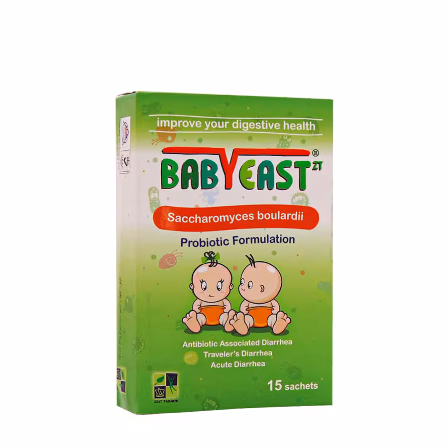 ساشه بیبی یست زد تی زیست تخمیر 15 عدد