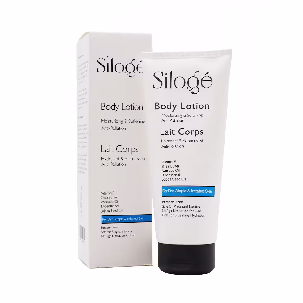 لوسیون بدن سیلوژه 200 میلی لیتر | Siloge Moisturizing Body Lotion 200ml