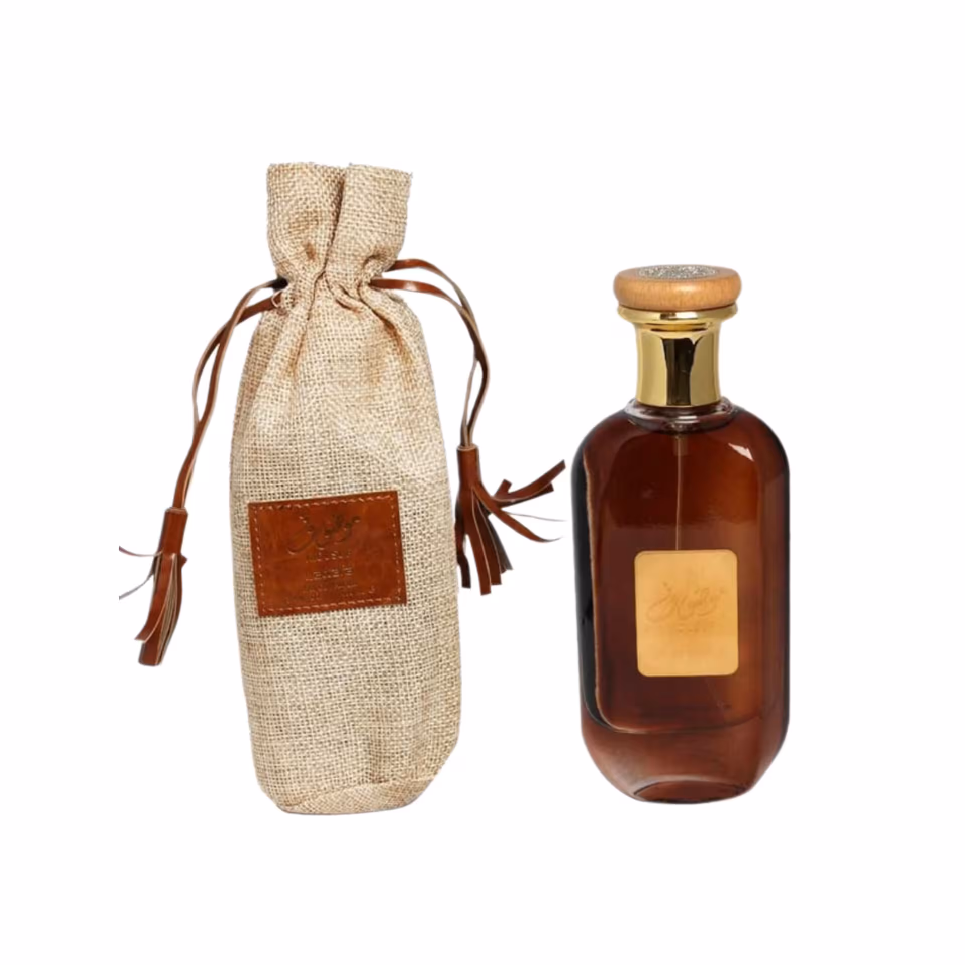 ادکلن زنانه مردانه ارض الزعفران مدل موصوف قهوه ایی حجم 100 میل