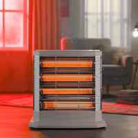 بخاری برقی بزرگ فن دار ایران شرق مدل لیانا 2600 Liyana