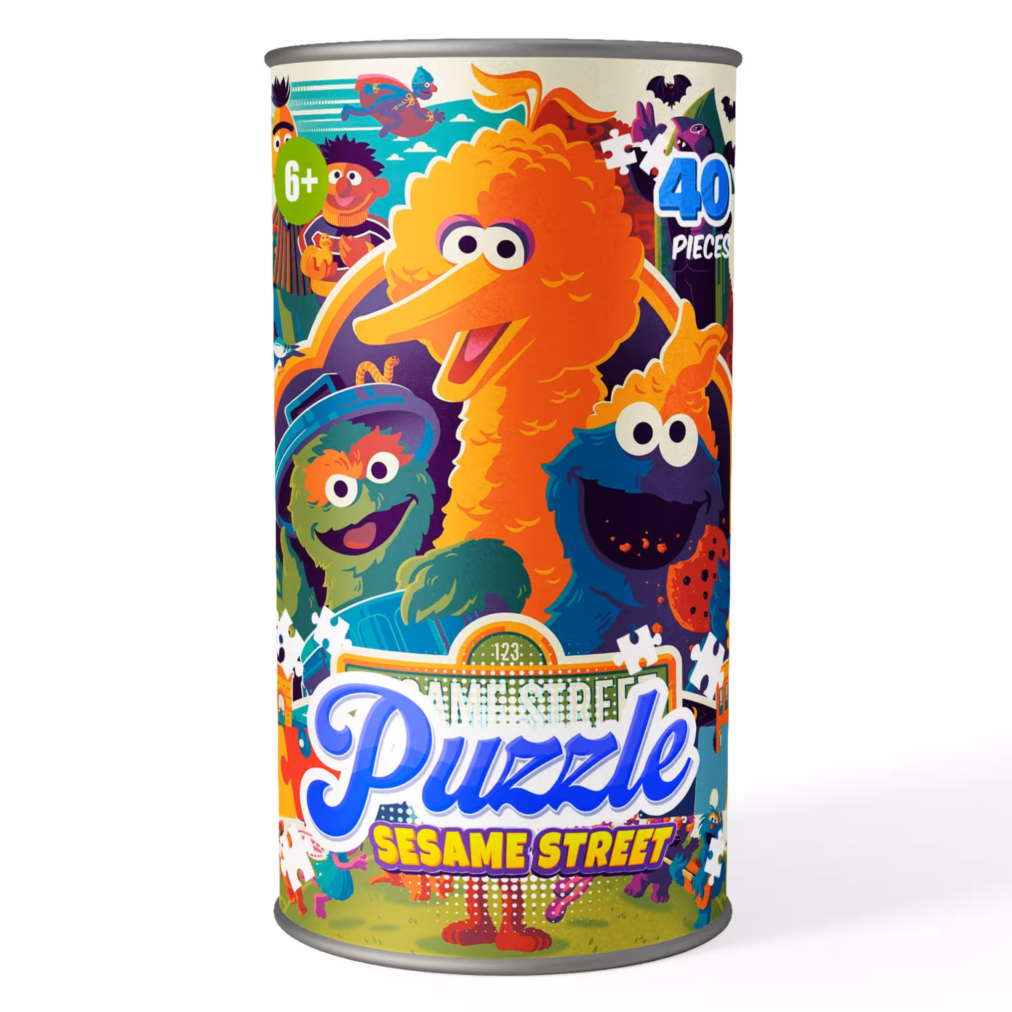 پازل 40 تکه کارتون خیابان سیمز