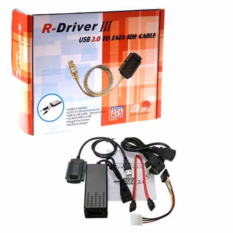 باکس تبدیل USB2 To IDE & SATA
