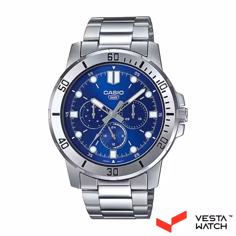 ساعت مچی مردانه کاسیو CASIO مدل MTP-VD300D-2E