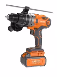 دریل شارژی 20 ولت براشلس چکشی آنکور مدل DCE2