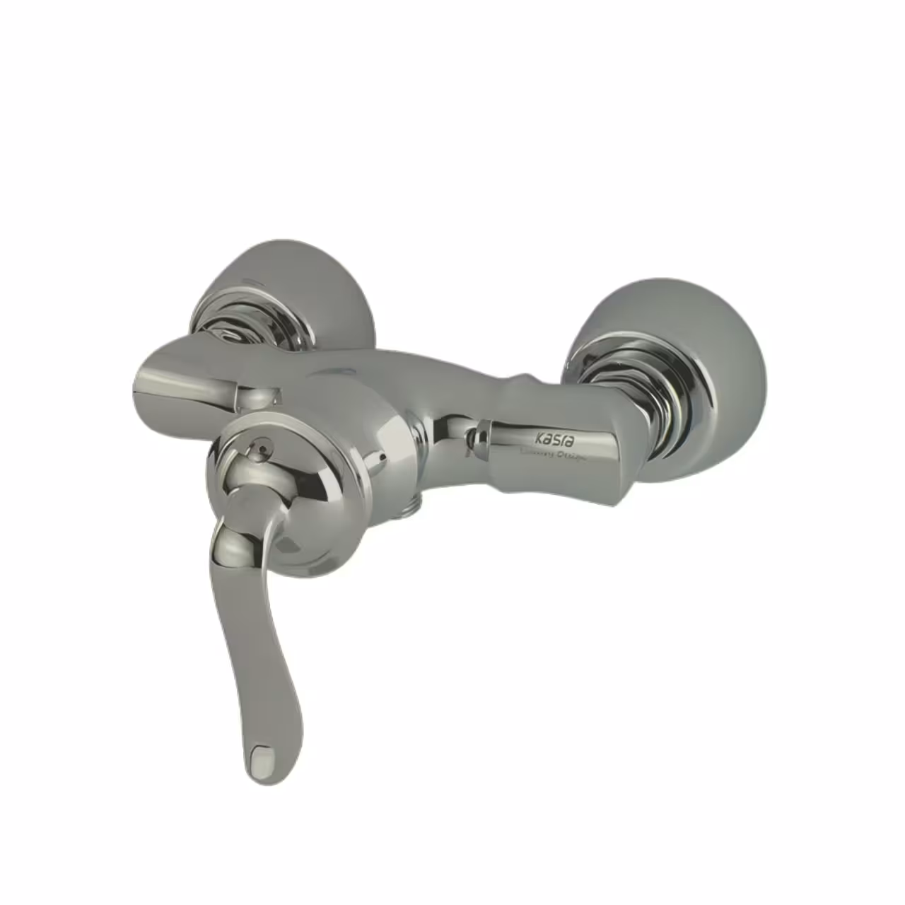 شیر توالت کسری مدل دانوب کروم مات