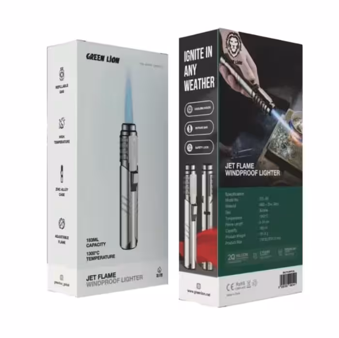 فندک اتمی گرین لاین Jet Flame GNJTFLMWPLSL