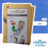 کتاب هزار و یک شب از نشر نیلوفر (دو جلدی)