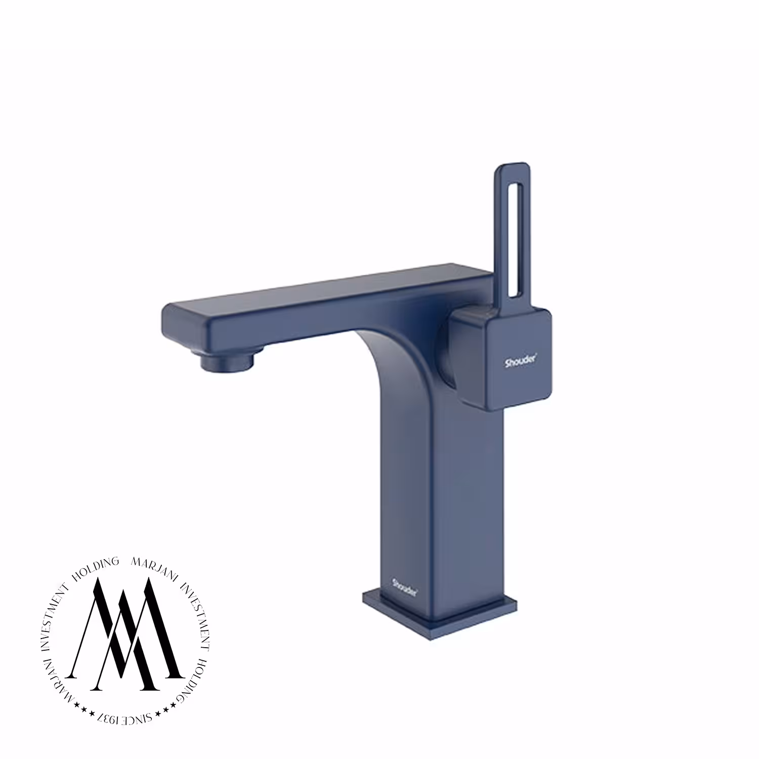 شیر روشویی شودر مدل میشل پایه کوتاه (آبی)