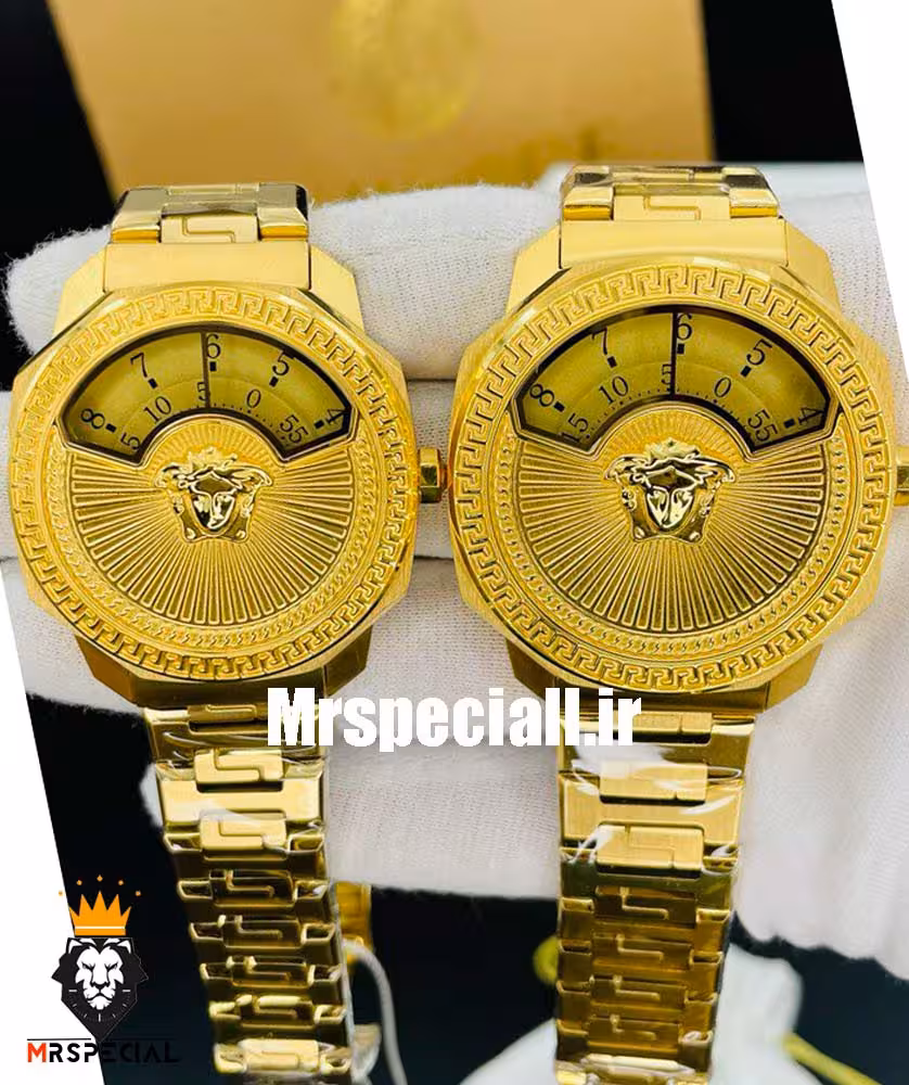 ساعت ست مردانه و زنانه ورساچه کنتوری 020500 VERSACE Meter Gold