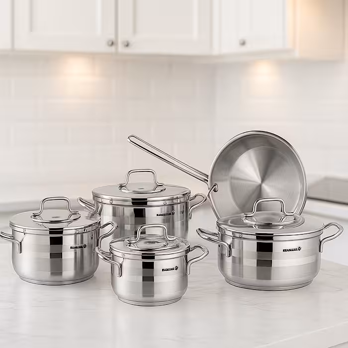 سرویس قابلمه استیل کرکماز Astra2