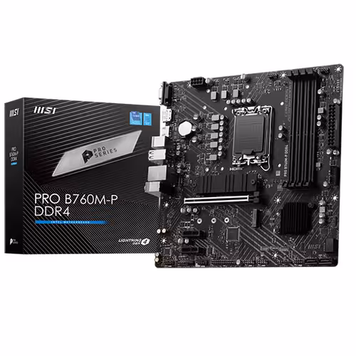 مادربرد ام اس آی PRO B760M-P D4