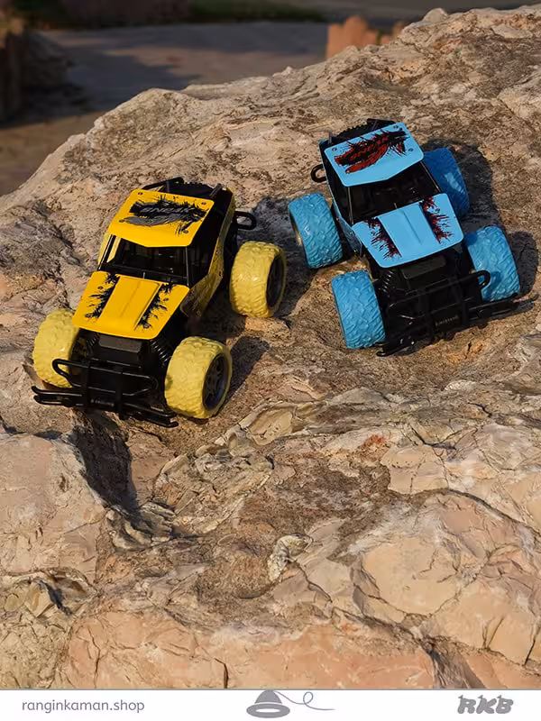 اسباب بازی ماشین آفرود فلزی شارژی Rechargeable metal off-road car toy