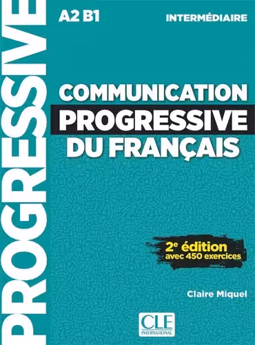 کتاب فرانسه کامیونیکیشن پروگرسیو Communication progressive du francais – intermediaire – 2eme edition