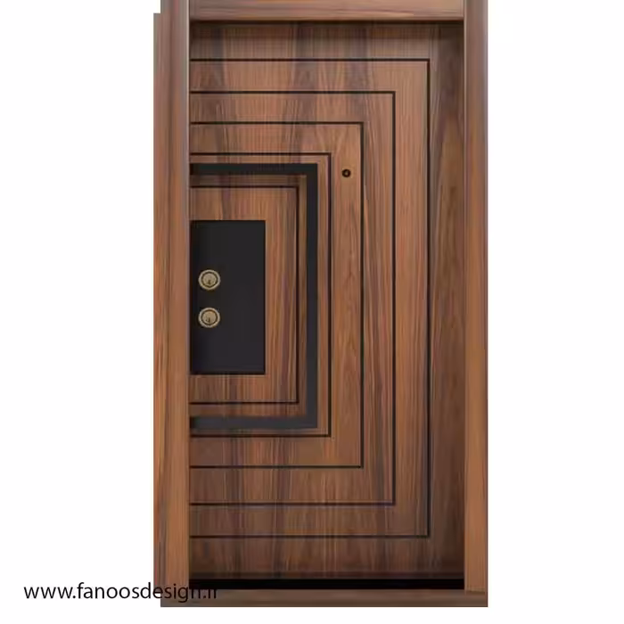 درب ضد سرقت لوکس ایرانی روکش لمینت کد 1352