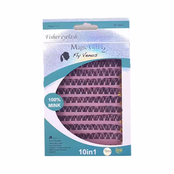 مژه مجیک گرل مدل فیشر سایز 16