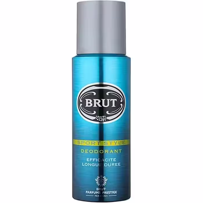 اسپری بدن مردانه بروت Brut مدل Sport Style بریتانیا حجم 200 میل