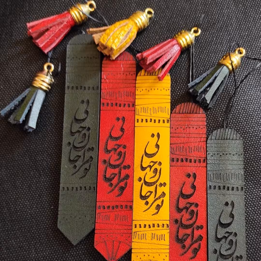 بوک مارک چرمی ارسال رایگان