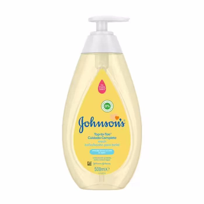 شامپو سر و بدن جانسون کودک Johnson’s Baby Top to Toe Wash 2-in-1, 500ml