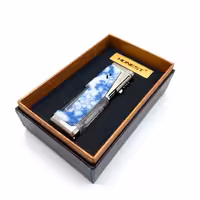 فندک گازی اتمی چهار شعله هانست طرح گل کد L120348