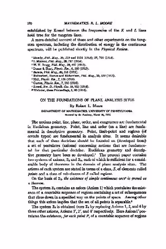 خرید و دانلود نسخه کامل کتاب On the Foundations of Plane Analysis Situs (1916)(en)(3s)