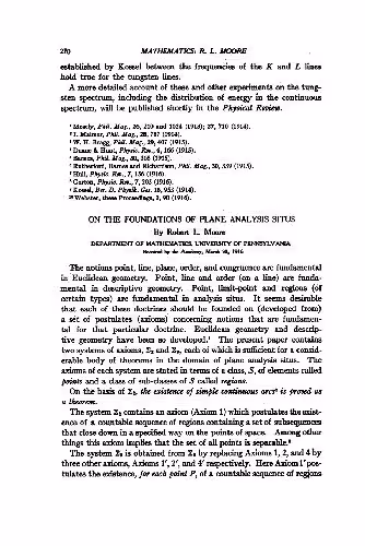 خرید و دانلود نسخه کامل کتاب On the Foundations of Plane Analysis Situs (1916)(en)(3s)