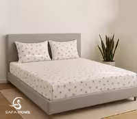 ملحفه تشک نیم ست طرح قاصدک
